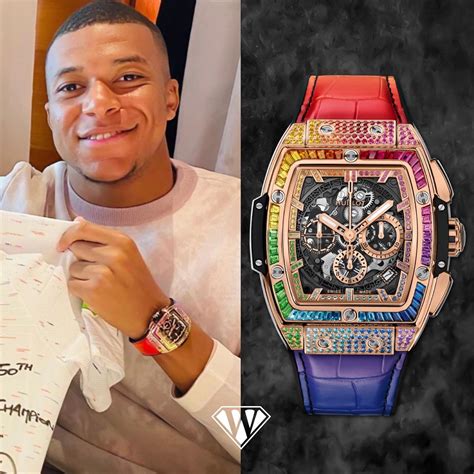 hublot mbappe watch